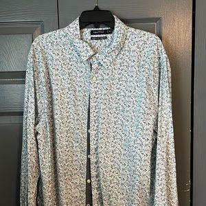 Nautica long sleeve button down shirt size XXL